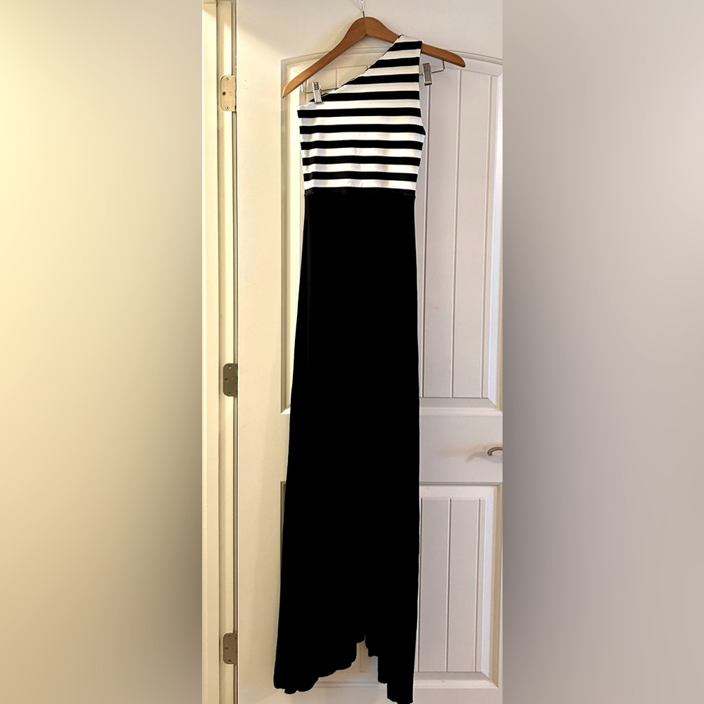 Filthy Mouth One Shoulder Maxi Dress.  Size XS.  NWT.